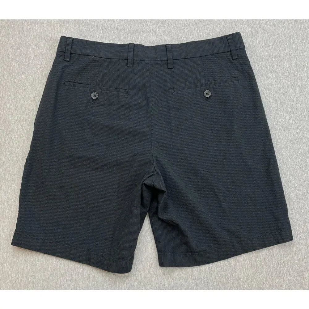 Banana Republic Shorts Mens‎ 32 Navy Blue Cotton Stretch Aiden Club 9